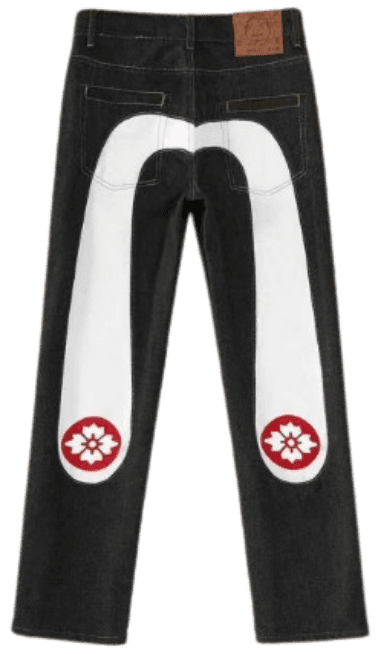 EVISU RED LOTUS JEANS ( MANY STYLES )