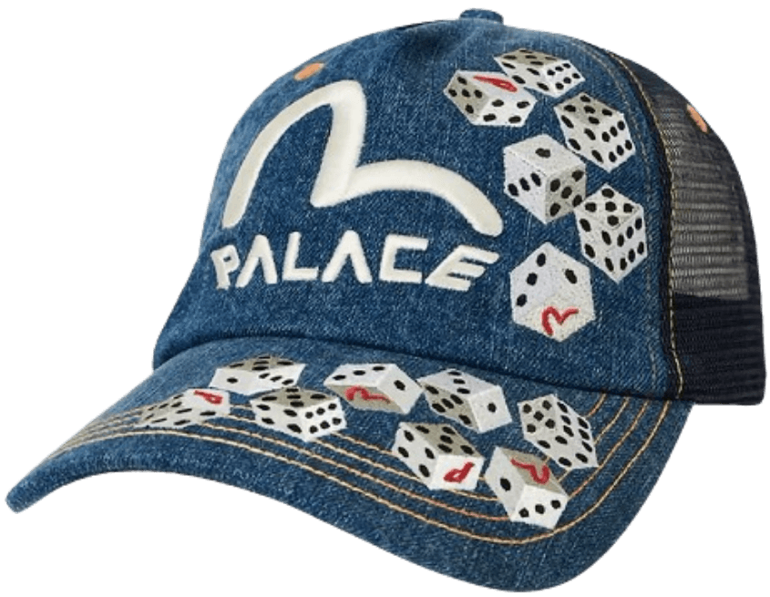 PALACE X EVISU DICE CAP